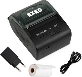 EXEO EX-5810 | 58mm (2 Inches) | USB + Bluetooth | Rechargeable | With All Accesories Thermal Receipt Printer