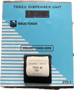 SWAGGERS Thermal Receipt Token Dispenser/Token Printing Machine- 57.5 mm Receipt Size Thermal Receipt Printer
