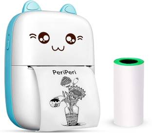BRSS C6 Mini Thermal Printer Inkless Bluetooth Pocket Printer for Prints Picture Lebel Printer