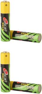 TUSCan GOLD 2 Pack (4Pcs) AAA 1100mAh (PAGER BATTERIES) Rechargeable Ni-MH Battery