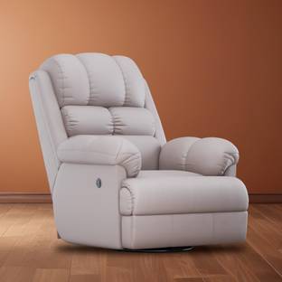 The Sleep Company Luxe Motorised 3R Rocking Revolving Fabric Powered Rocker Recliner