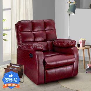 Sleepyhead Leatherette Manual Recliner