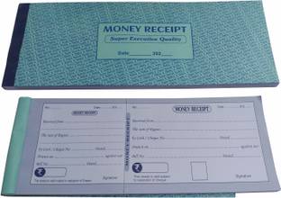 Accounts Money Receipt 100 Pages Special Quality Money Receipt 100 Pages Special Quality 2 Pcs Combo 2-Part Money Receipt