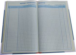 Accounts Monthly Attendance No 4 Monthly Attendance No 4 ,56 Sheet .Rajdoot 1-Part Attendance Register