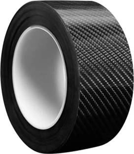 road religion Anti Scratch Carbon Fiber PPF Tape for Car Protection Black 50 mm x 500 m Black Reflective Tape