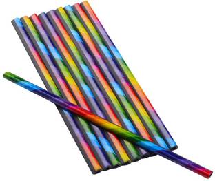 SVULINT 10pcs Car Air Conditioner Outlet Vent Trim Strip DIY Car Interior Moulding 5 mm x 5 m Rainbow Reflective Tape