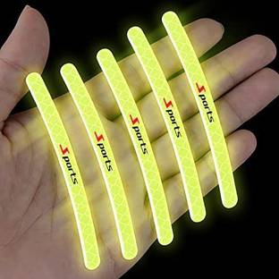 Stela Car 20 pcs Wheel Reflective sticker 15 mm x 0.13 m Green Reflective Tape