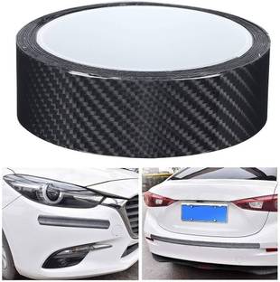 sysvaluestore SYS Protection Nano Tape for Car 5 mm x 5 m Black Reflective Tape
