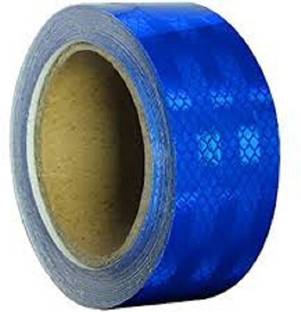 Woniry Blue Car Reflective Tape Sticker (Pack of 1) 50.8 mm x 3 m Blue Reflective Tape