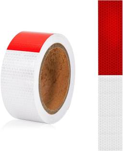 ALMURAT 170 50 mm x 5 m Red & White Reflective Tape