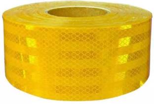 APICAL CAR IMPORTED 2 INCHES REFLECTIVE TAPE (YELLOW) 24 FT 50 mm x 7 m Yellow Reflective Tape