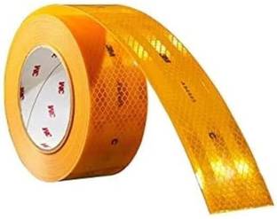 ETSHandPro 3M High Intensity Warning Retro Reflective Reflector Radium Conspicuity Sticker 50 mm x 6000 m Yellow Reflective Tape