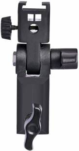 Cam cart Umbrella Clamp 180 Degree Rotation Black Plastic Hotshoes Mount, 1 Pcs Black Reflector Umbrella