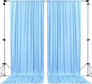 Vistook 4x8ft Sky Blue (pack of 2)Decoration Backdrop Curtain ound Wedding Parties Reflector