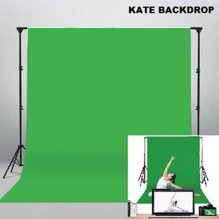 Kate green backdrop graphic photo shoot Reflector