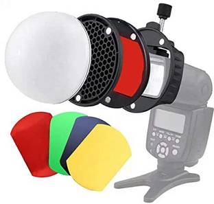 VTS TRIOPO Speedlite Flash Light Modifier Accessories Kit Reflector