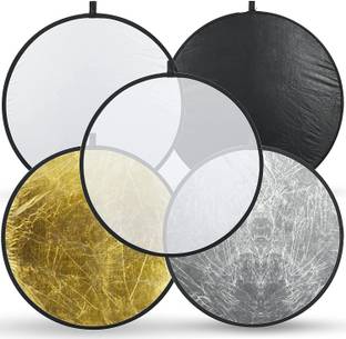 eloies 43Light Reflector,5-in-1 Collapsible Portable Photography Videography Reflectors Reflector