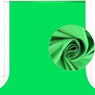 SNAPCLICK 8x12FT GREEN SCREEN BACKGROUND FOR YOUTUBE, INSTAGRAM CHROMAKEY LEKERA BACKDROP Reflector