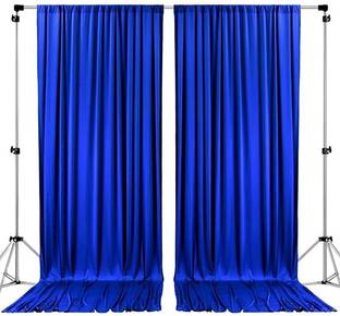 Cam cart royal blue Backdrop Curtain for Parties Background Curtains 4x10 2 penal Reflector