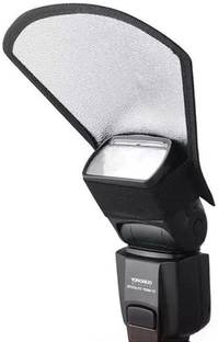 Action Pro Mini Silver White Flash Diffuser Reflector for DSLR Camera Reflector