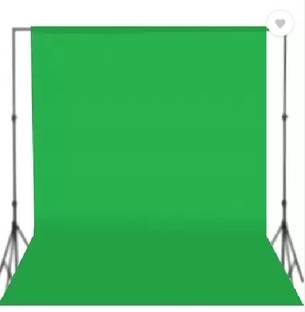 Kate 8x12 green backdrop screen editing and vfx editing Reflector