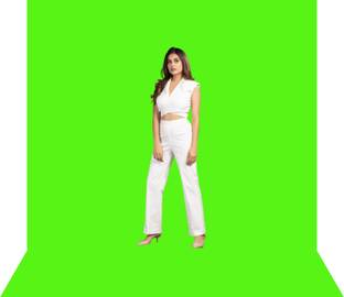 Windrop Solutions 4x8 FT Green Screen Only Backdrop Background for Indoor-Outdoor Photo Videos Reflector
