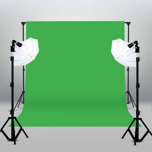 Ankit 12x8ft Green Screen Background Backdrop for Indoor YouTube Live Reflector