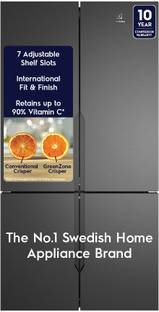 Electrolux 564 L Frost Free Multi-Door Inverter Technology Star Refrigerator with French Door Inverte...