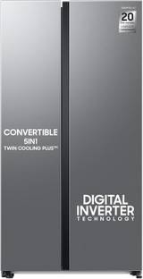 Samsung 653 L Frost Free Double Door 3 Star Convertible Refrigerator