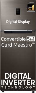 Samsung 355 L Frost Free Double Door 2 Star Convertible Refrigerator  with Curd Maestro, Convertible 5-in-1, Digital Inverter and Display