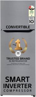 LG 264 L Frost Free Double Door 2 Star Convertible Refrigerator  with Smart Inverter Compressor