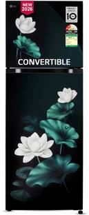 LG 251 L Frost Free Double Door 2 Star Convertible Refrigerator  with Convertible, Smart Mode, Multi A...