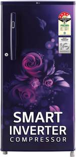 LG 185 L Direct Cool Single Door 4 Star Refrigerator  with Smart Inverter Compressor