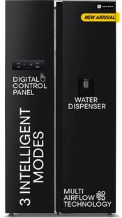 realme TechLife 584 L Frost Free Side by Side Refrigerator  with Water Dispenser, Farm Fresh Technology, and Digital Control Panel