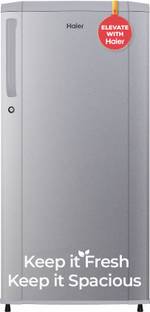 Haier 165 L Direct Cool Single Door 1 Star Refrigerator  with Diamond Edge Freezing Technology, Easy C...