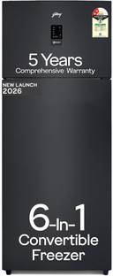 Godrej 436 L Frost Free Double Door 2 Star Refrigerator  with Powered by AI Tech With 6-In-1 Convertib...