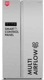 MarQ by Flipkart 584 L Frost Free Side by Side Refrigerator  with Smart Control Panel, Fresh Lock and ...