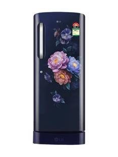 LG 224 L Direct Cool Single Door 5 Star Refrigerator with Base Drawer