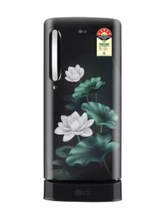 LG 185 L Direct Cool Single Door 5 Star Refrigerator with Base Drawer