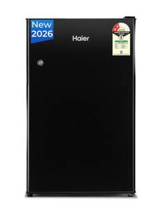 Haier 100 L Direct Cool Single Door 2 Star Refrigerator  with Chiller Freezer Box, LED Light for Clear...