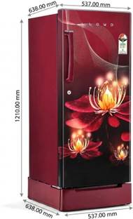 Lloyd 185 L Direct Cool Single Door 3 Star Refrigerator