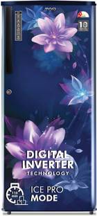 MarQ by Flipkart 183 L Direct Cool Single Door 2 Star Refrigerator with Toughened Glass Shelves and L...