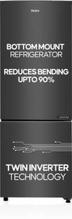 Haier 237 L Frost Free Double Door Bottom Mount 3 Star Convertible Refrigerator  with Convertible 8-in-1Turbo Icing