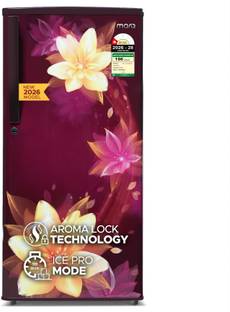 MarQ by Flipkart 183 L Direct Cool Single Door 1 Star Refrigerator  with Toughened Glass Shelves and L...