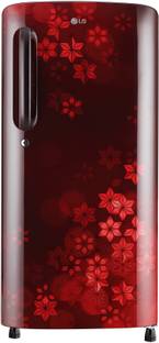 LG 190 L Direct Cool Single Door 3 Star Refrigerator  with with Fast Ice Making Moist 'N' Fresh