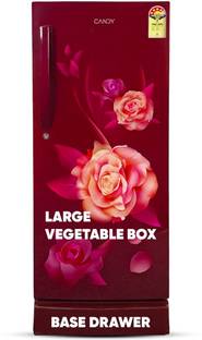 CANDY 190 L Direct Cool Single Door 4 Star Refrigerator with Base Drawer  with Energy efficient ,Jumbo Fruit and vegetable Box