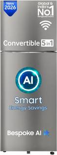 Samsung 330 L Frost Free Double Door 2 Star Refrigerator