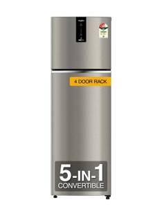 Whirlpool 327 L Frost Free Double Door 3 Star Convertible Refrigerator  with 3 Star Convertible