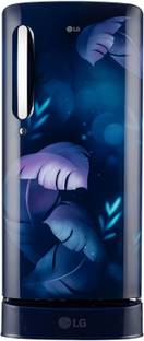 LG 185 L Direct Cool Single Door 5 Star Refrigerator with Base Drawer  with Smart Inverter Compressor,...