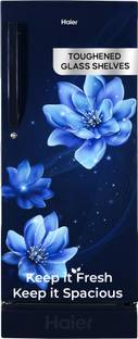 Haier 190 L Direct Cool Double Door 4 Star Refrigerator with Ice Formation possible in 60 Minutes, Ea...